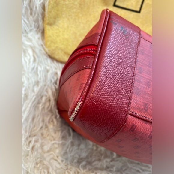 Fendi vintage red canvas bag - Picture 5 of 11